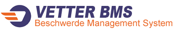 Vetter BMS - Beschwerde Management System